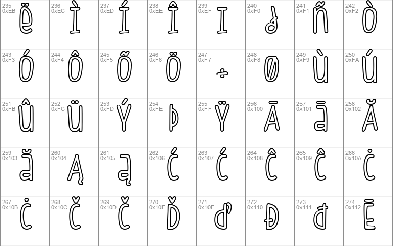 mẫu tự vẽ tay có nét chữ cao và đậm hàng đầu trong gia đình font chữ FishFingers.