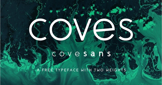 Một bộ font chữ tròn tuyệt đẹp khác bởi Jack Harvatt, Coves là sản phẩm luôn chiếm được cảm tình