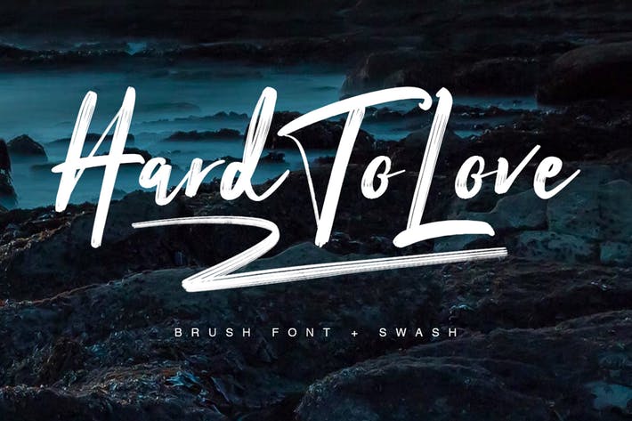 Font Chữ Viết Tay Hard To Love Typeface