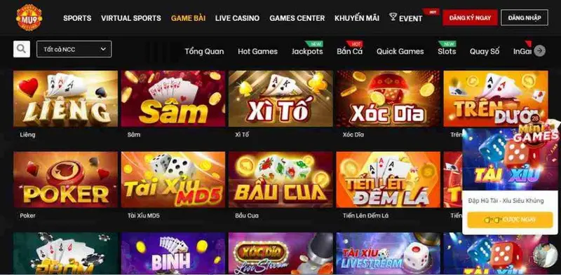 Casino trực tuyến Mu9