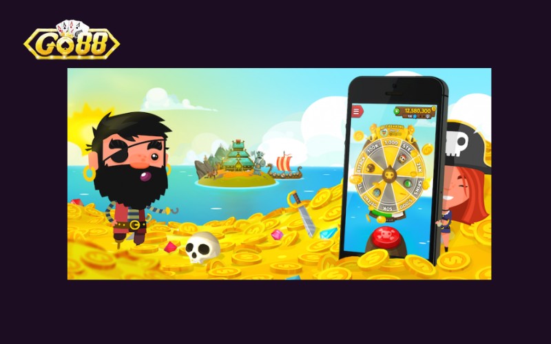 Pirate King Go88 sẽ đưa người chơi khám phá đến nhiều vùng biển đặc sắc khác nhau